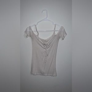 Off shoulder shirt
